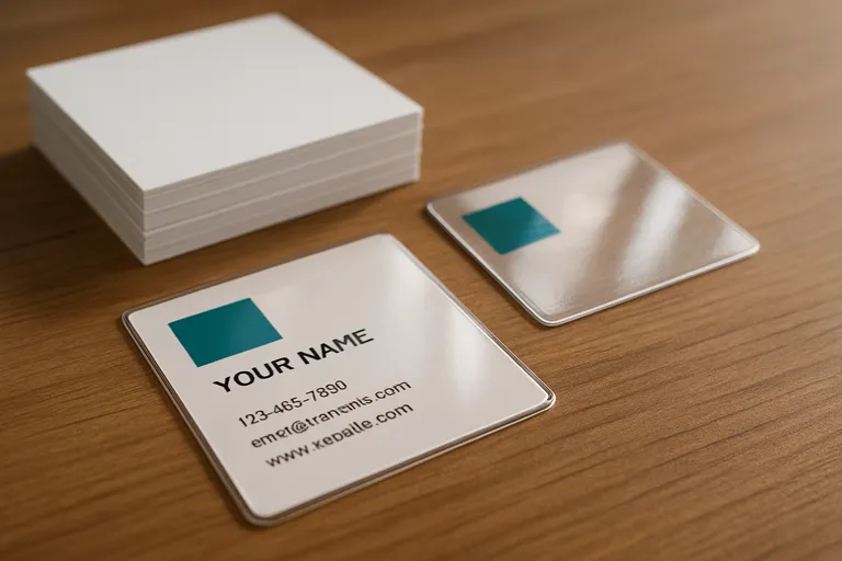 Voordelen van gelamineerde visitekaartjes