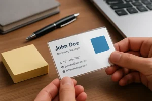 Voordelen van gelamineerde visitekaartjes